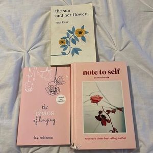 3 book bundle